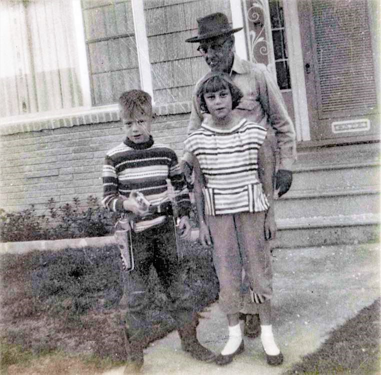 kids and grandpa